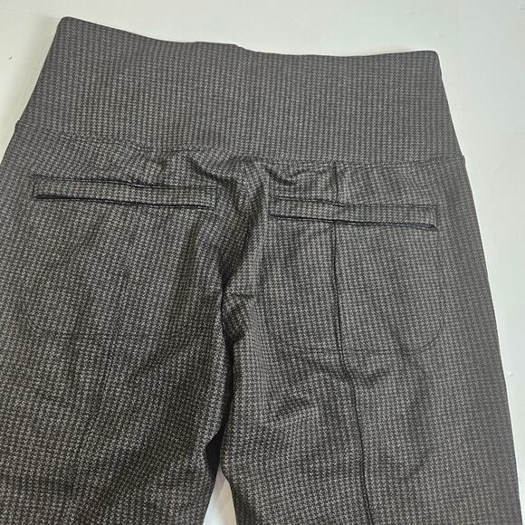 Athleta Delancy Houndstooth Tight Small Petite Black Brown - Picture 5 of 8